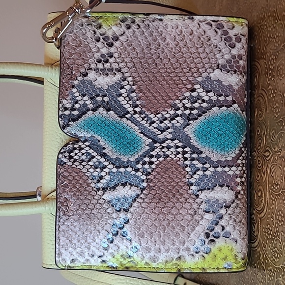 NWOT Kate Spade Spencer Python-embossed Mini Satchel Bag - Picture 12 of 16